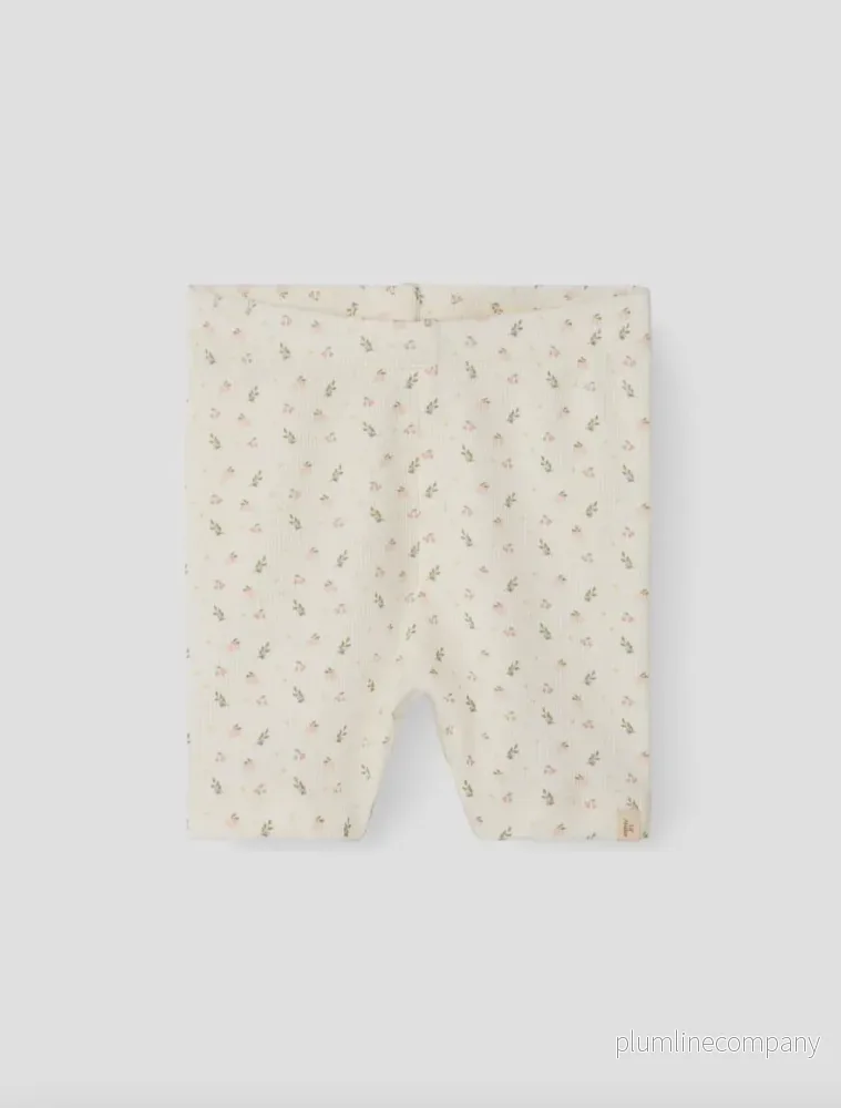 Lil’ Atelier MINI  – SLIM FIT – CYKELSHORTS – Coconut Milk