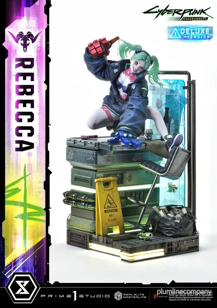 Cyberpunk: Edgerunners Real Elite Masterline Series Statue 1/4 Rebecca Deluxe Bonus Version 54 cm