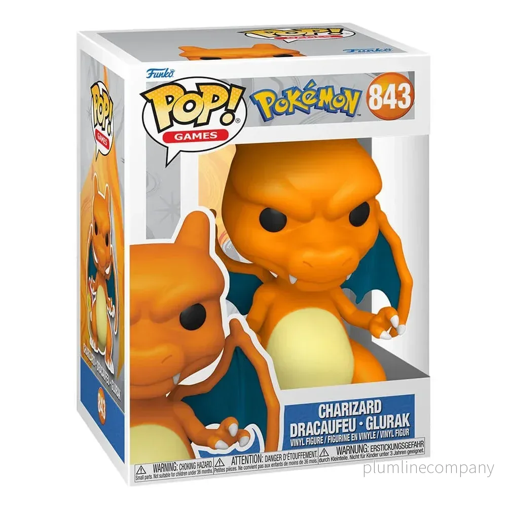 Pokemon POP! Vinyl Figur - Charizard (EMEA) 9 cm - Bild 3