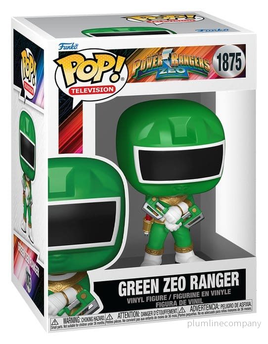 Power Rangers Zeo POP! Movies Figurer Zeo Ranger Green 9 cm - Bild 3