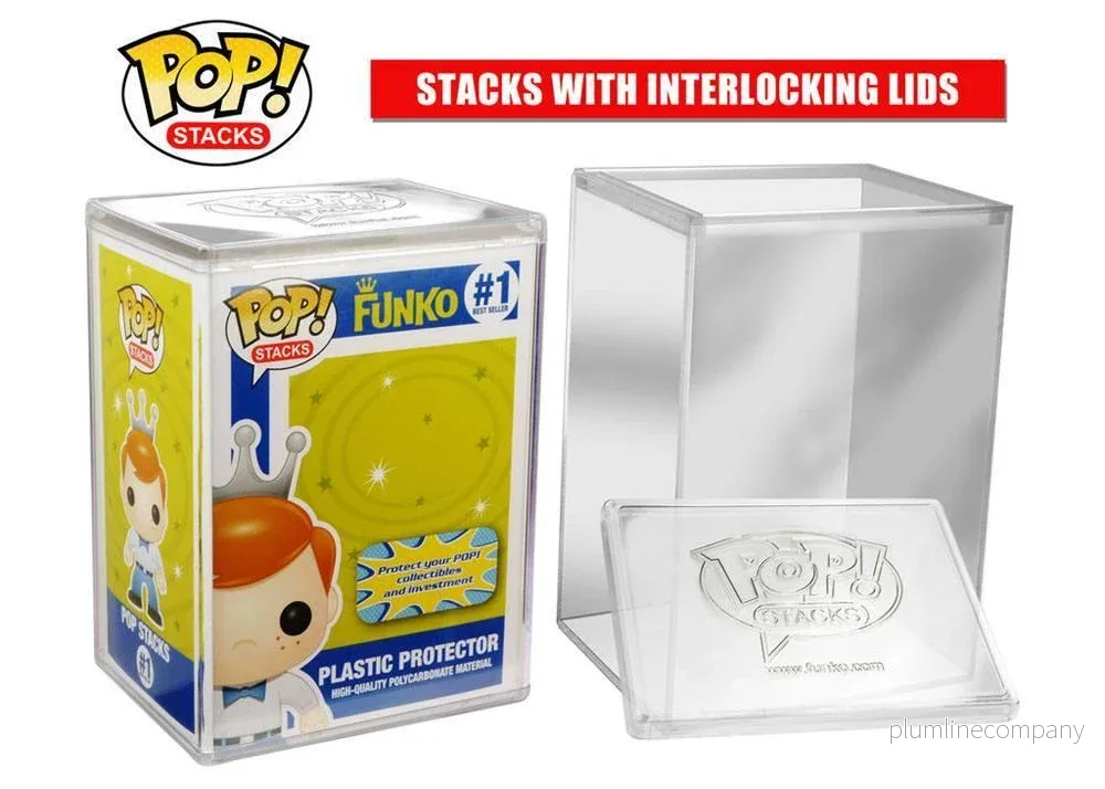 Funko POP! Stacks! Skyddande Hård Polycarbonat Fodral