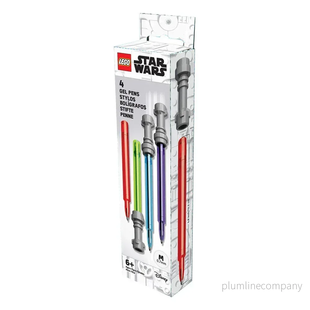 LEGO Star Wars Gel Pens 4-Pack Lightsaber