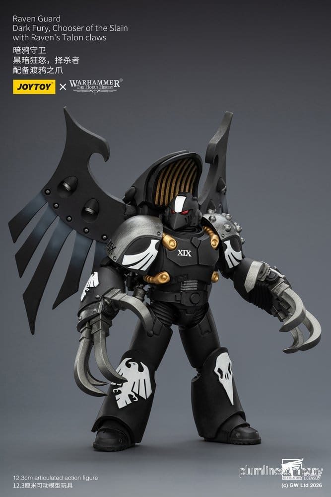 Warhammer 40,000 Actionfigur Raven Guard Dark Fury, Väljaren av de Fallen 12 cm - Bild 3