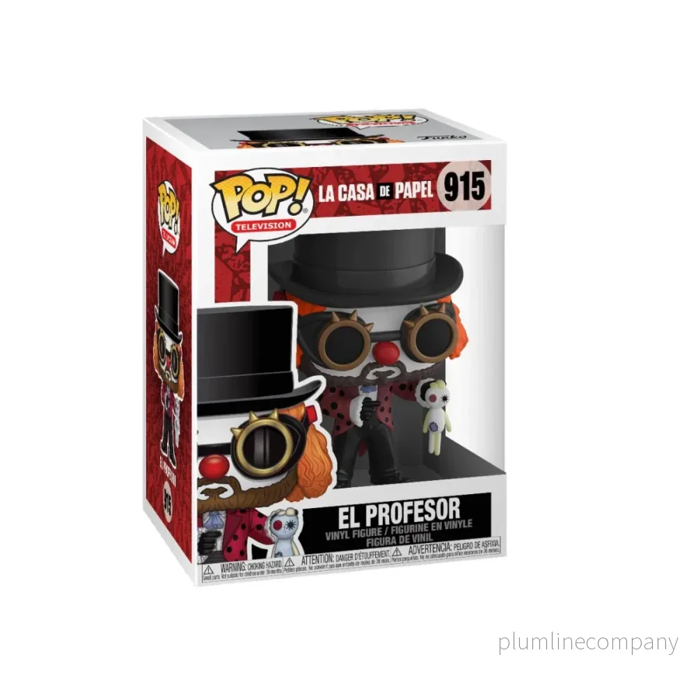 Money Heist POP! TV Figur Professor i Clownkostym, 9 cm - Bild 2