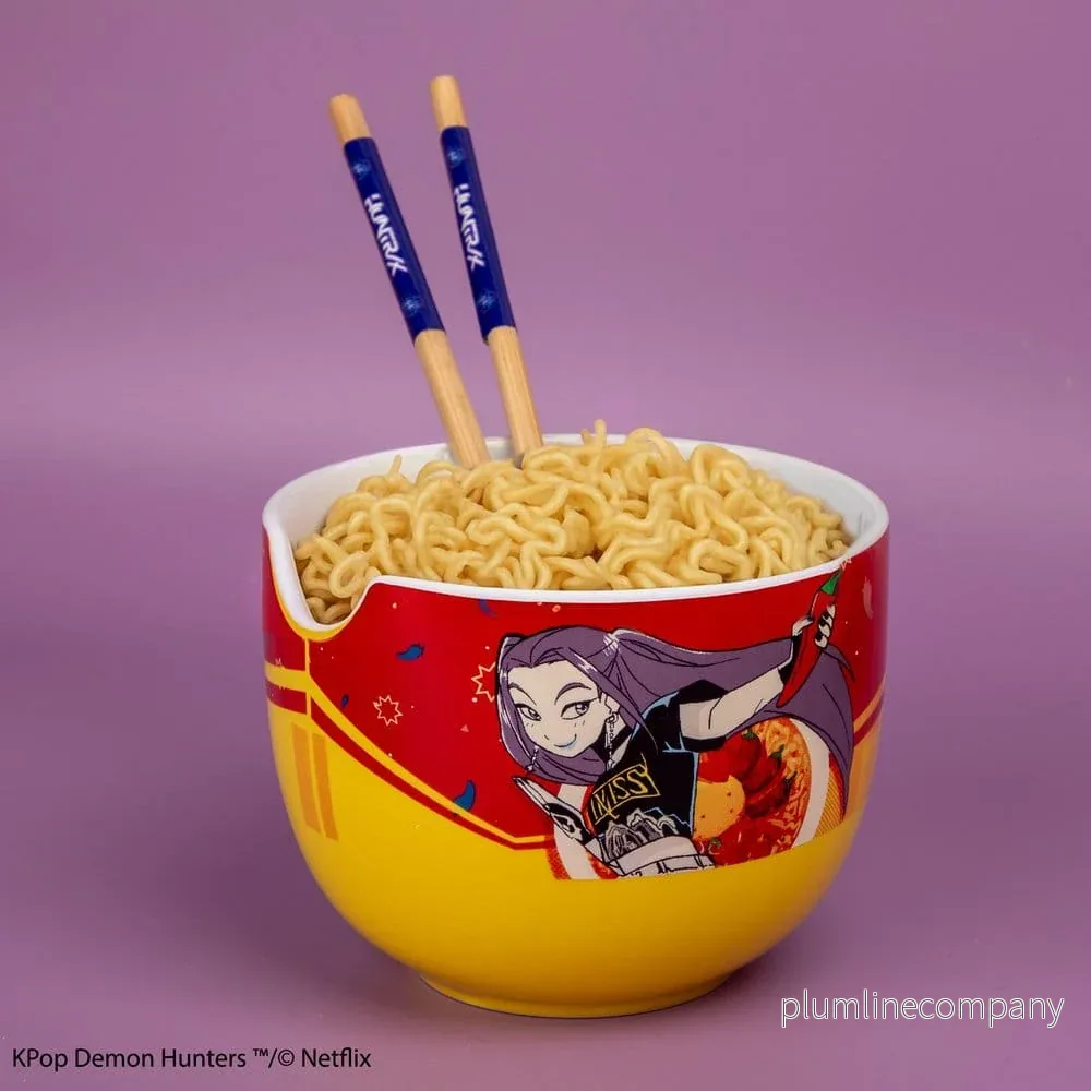 KPop Demon Hunters Ramen-skål med ätpinnar Mira Spice Queen - Bild 3
