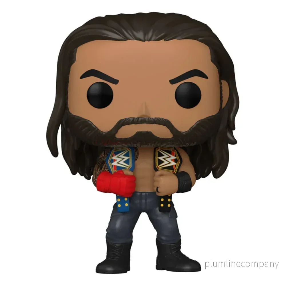 WWE POP! Figur Roman Reigns w/Belts 9 cm WWE POP! Figur Roman Reigns w/Belts 9 cm