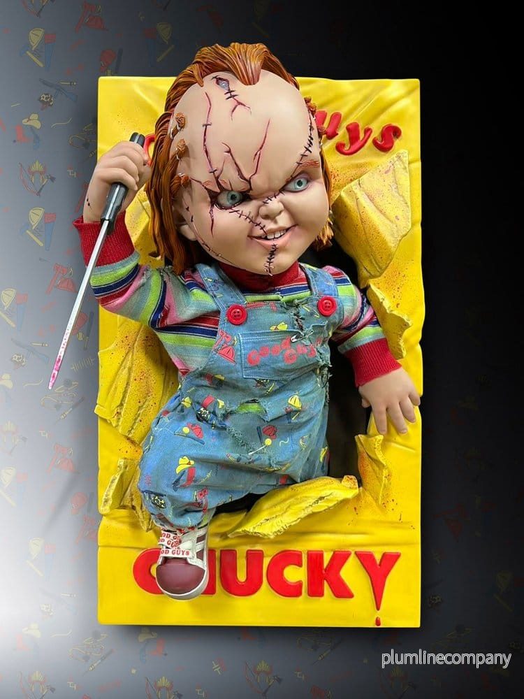 Chucky (Child’s Play) väggskulptur 1/1 Bride of Chucky 43 x 46 x 76 cm Chucky (Child’s Play) väggskulptur 1/1 Bride of Chucky 43 x 46 x 76 cm