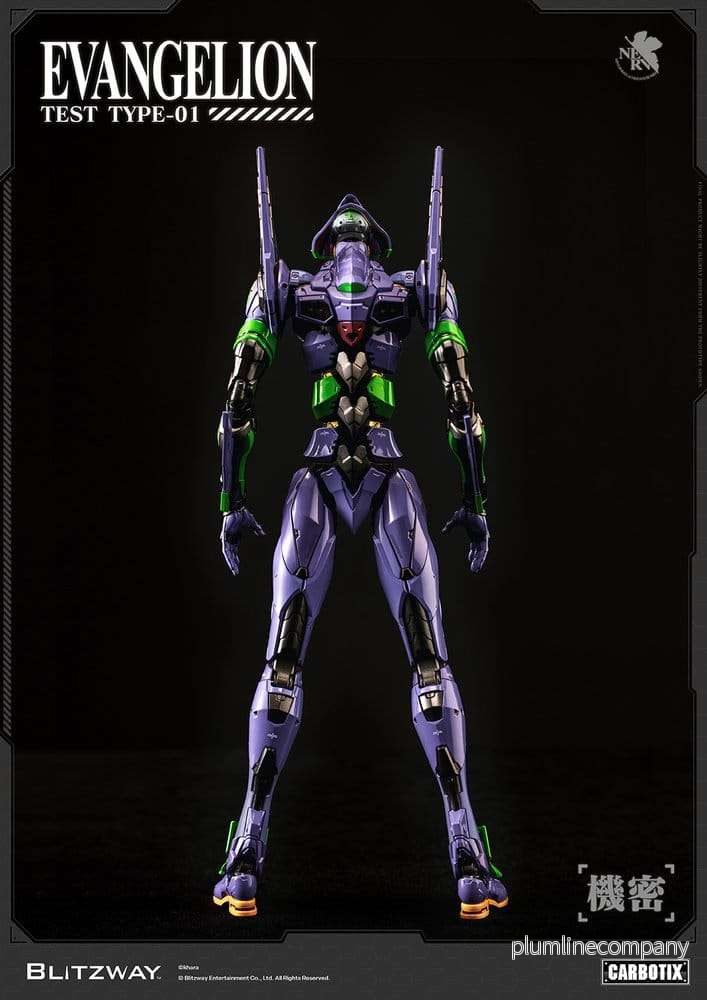 Evangelion Carbotix actionfigur Evangelion Unit-01 Test Type (DX Ver.) 33 cm - Bild 3