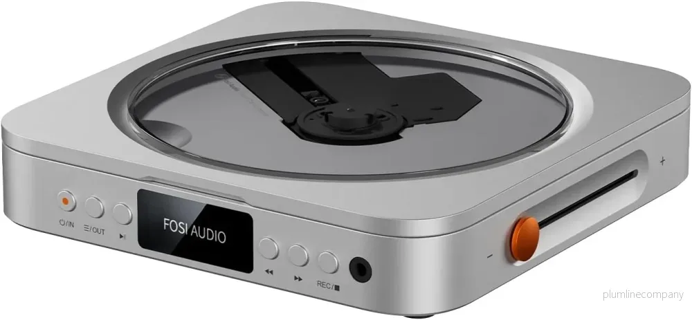 Fosi Audio Merak CD-spelare Bärbar HiFi CD-spelare för hem och skrivbord med USB CD-rippning