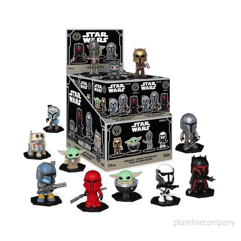 Star Wars Mystery Mini Actionfigurer 5 cm The Mandalorian Display (12) Star Wars Mystery Mini Actionfigurer 5 cm The Mandalorian Display (12)