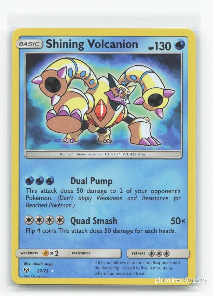 Shining Volcanion 27/73 - Shining Legends