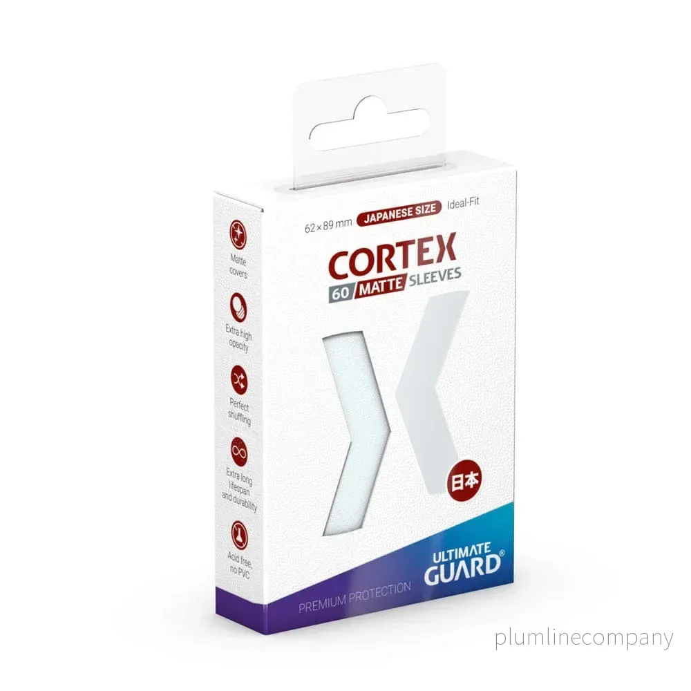 Ultimate Guard Cortex Sleeves - Matte Japansk Storlek (60)