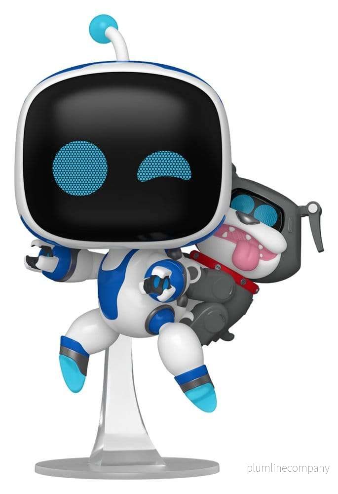 Astro Bot POP! Games Figur Astro med Barkster 9 cm Astro Bot POP! Games Figur Astro med Barkster 9 cm