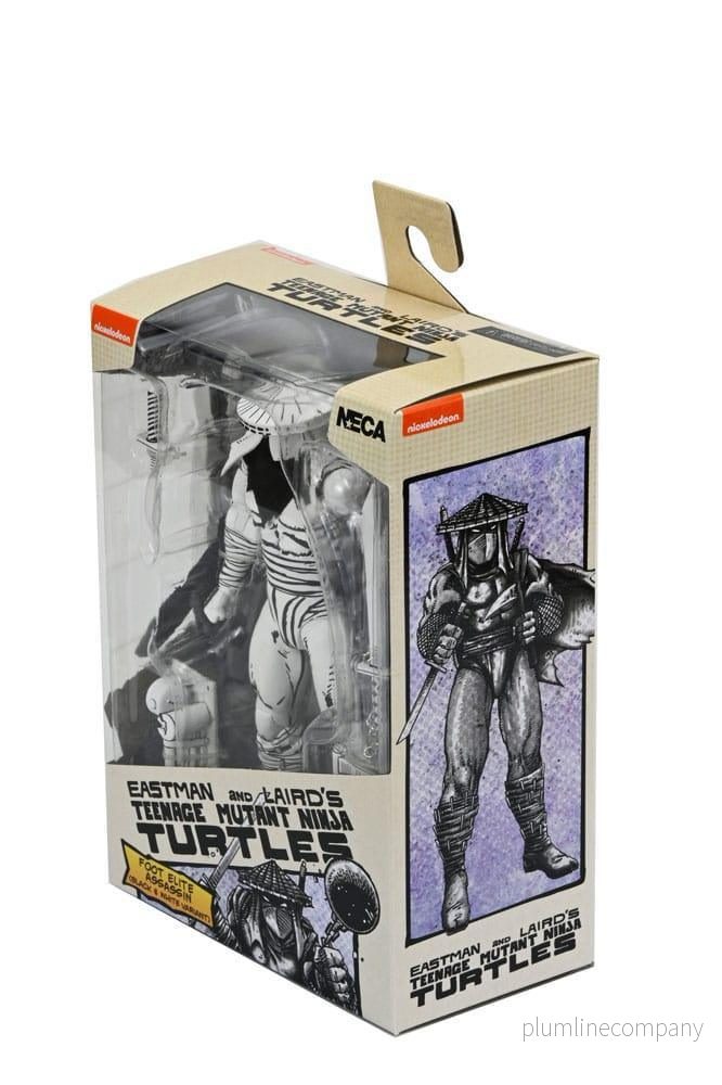 Teenage Mutant Ninja Turtles Action Figur Foot Assassin Black and White 18 cm - Bild 3