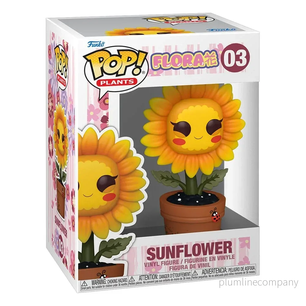 Flora POP! Växter Figur Solros 9 cm - Bild 3