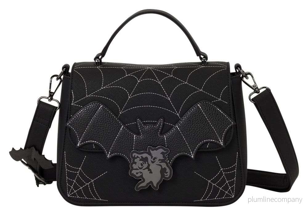 Mickey & Minnie by Loungefly Crossbody Spiderweb and Bats