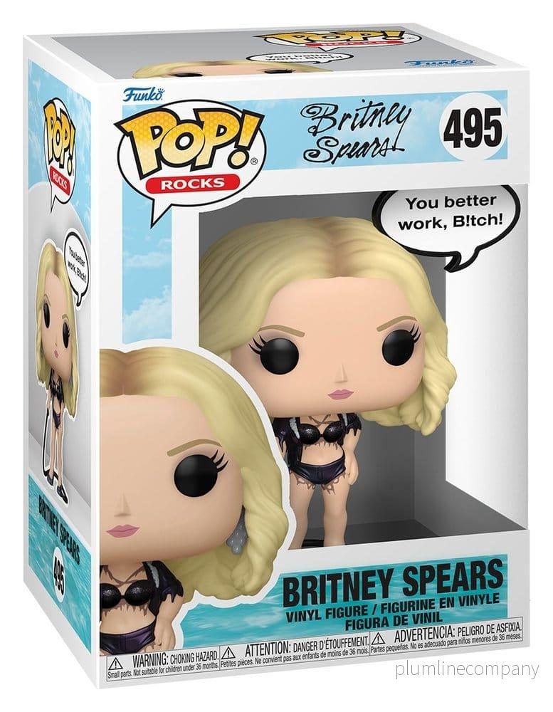 Britney Spears POP! Sayings Figur You Better Work 9 cm - Bild 3