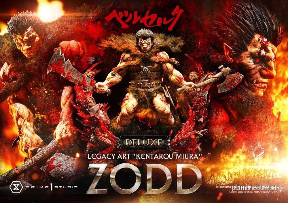 Berserk Legacy Art "Kentarou Miura" Staty 1/4 Zodd Deluxe Version 88 cm - Bild 2