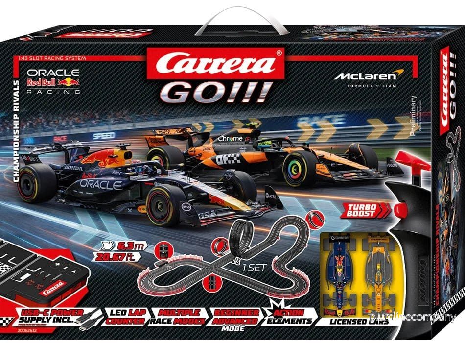 Carrera GO!!! Bilsportsbana Set Mästerskapsrivaler Carrera GO!!! Bilsportsbana Set Mästerskapsrivaler