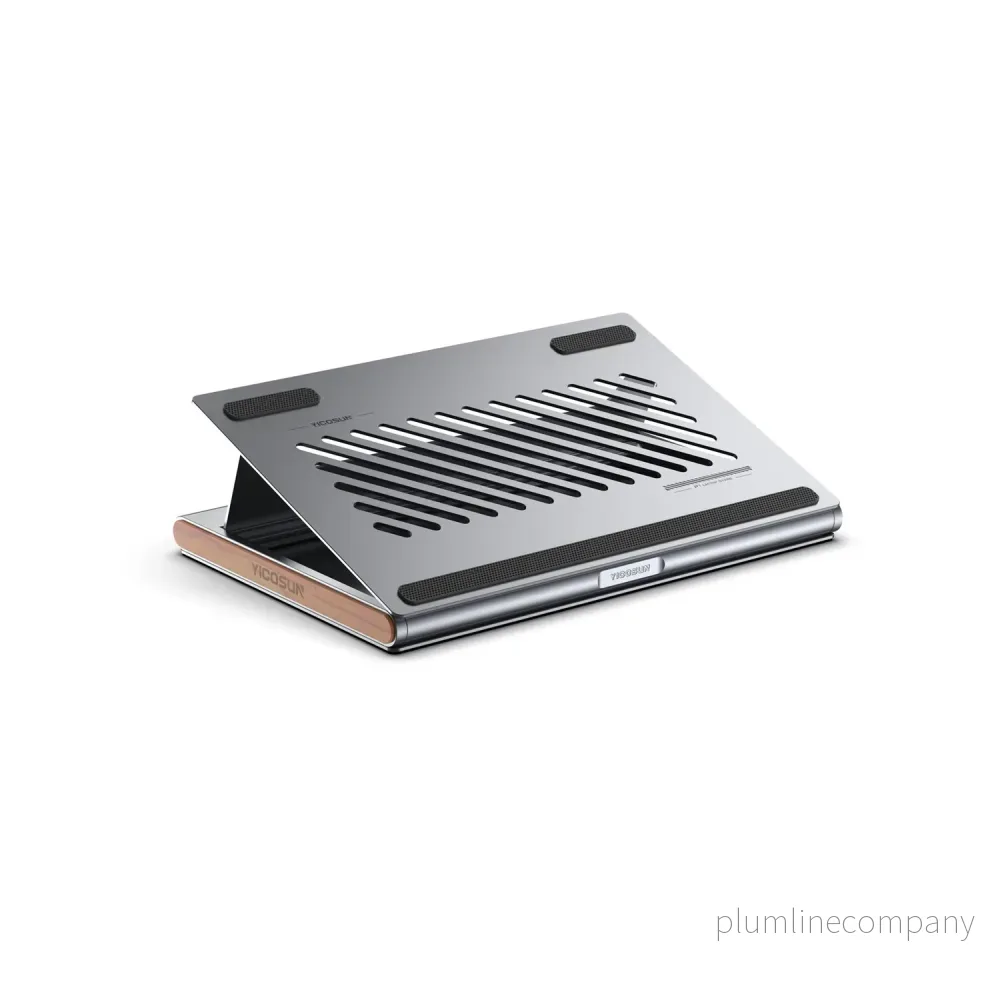 NÖRDIC bärbart laptopställ i aluminium med silikonkuddar NÖRDIC bärbart laptopställ i aluminium med silikonkuddar