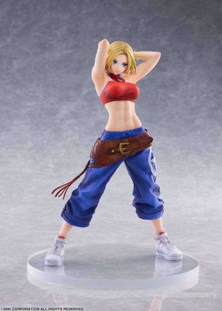 Fighting Girls Collection The King of Fighters XV PVC Figure 1/7 Blue Mary AmiAmi Limited Edition 26 cm Fighting Girls Collection The King of Fighters XV PVC Figure 1/7 Blue Mary AmiAmi Limited Edition 26 cm