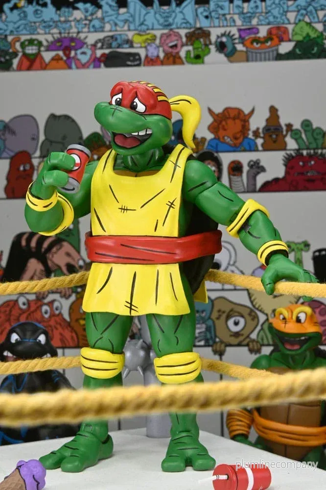Teenage Mutant Ninja Turtles (Archie Comics) Action Figurr 4-Pack Stump Wrestling Turtles 18 cm - Bild 3