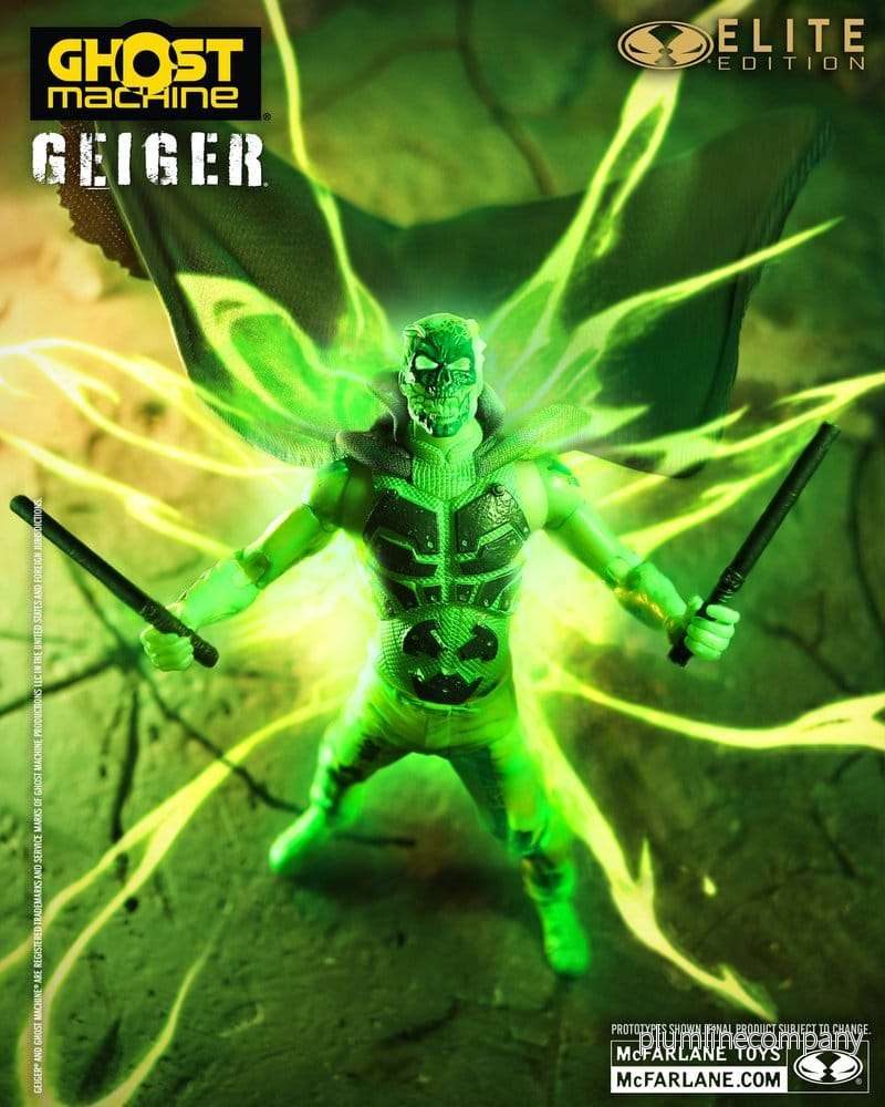 Ghost Machine McFarlane Elite Edition Deluxe Actionfigur Geiger 18 cm - Bild 2