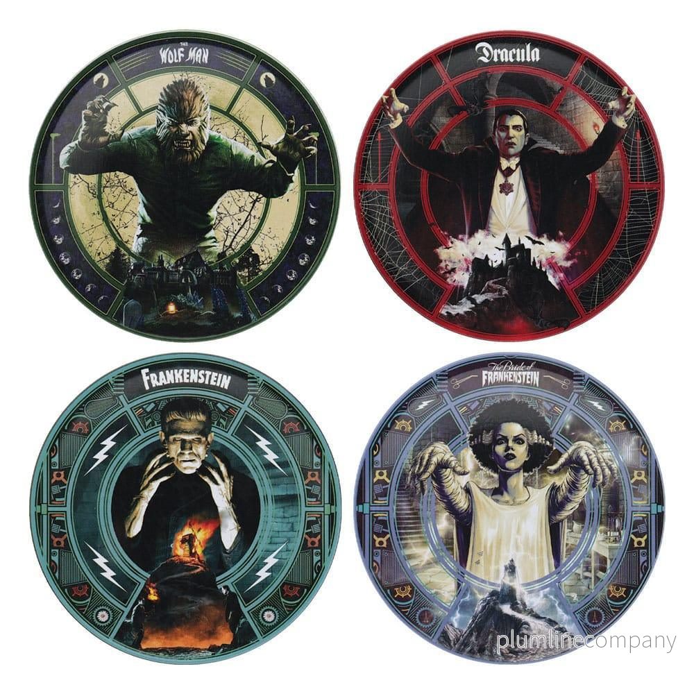 Universal Monsters Coaster 4-Pack