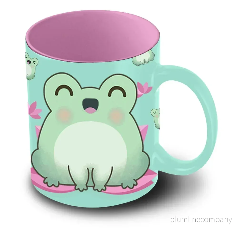 Oh My Pop! Mug Froggy - Högkvalitativ Keramikmugg - Bild 2