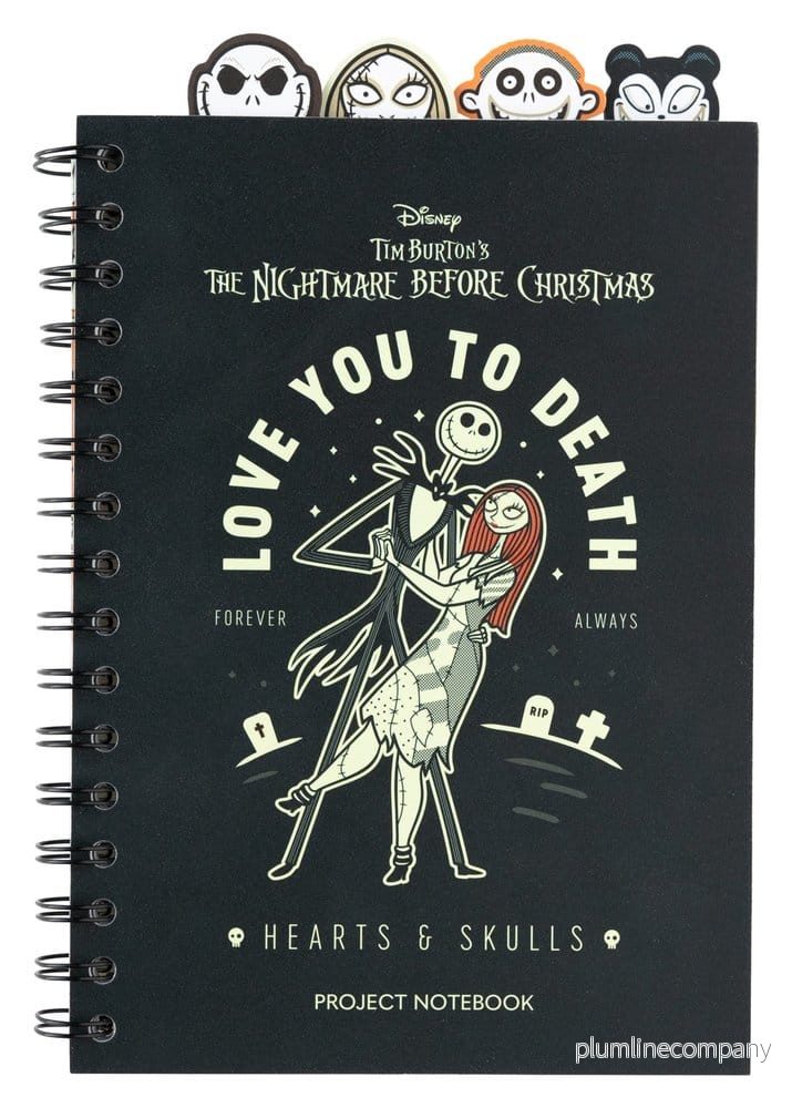 The Nightmare Before Christmas Projekt Anteckningsblock A5 The Nightmare Before Christmas Projekt Anteckningsblock A5