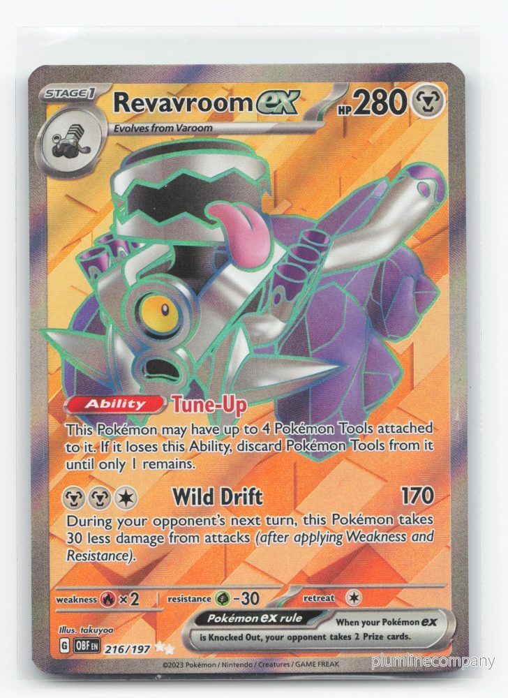 Revavroom ex 216/197 – Obsidian Flames Revavroom ex 216/197 – Obsidian Flames