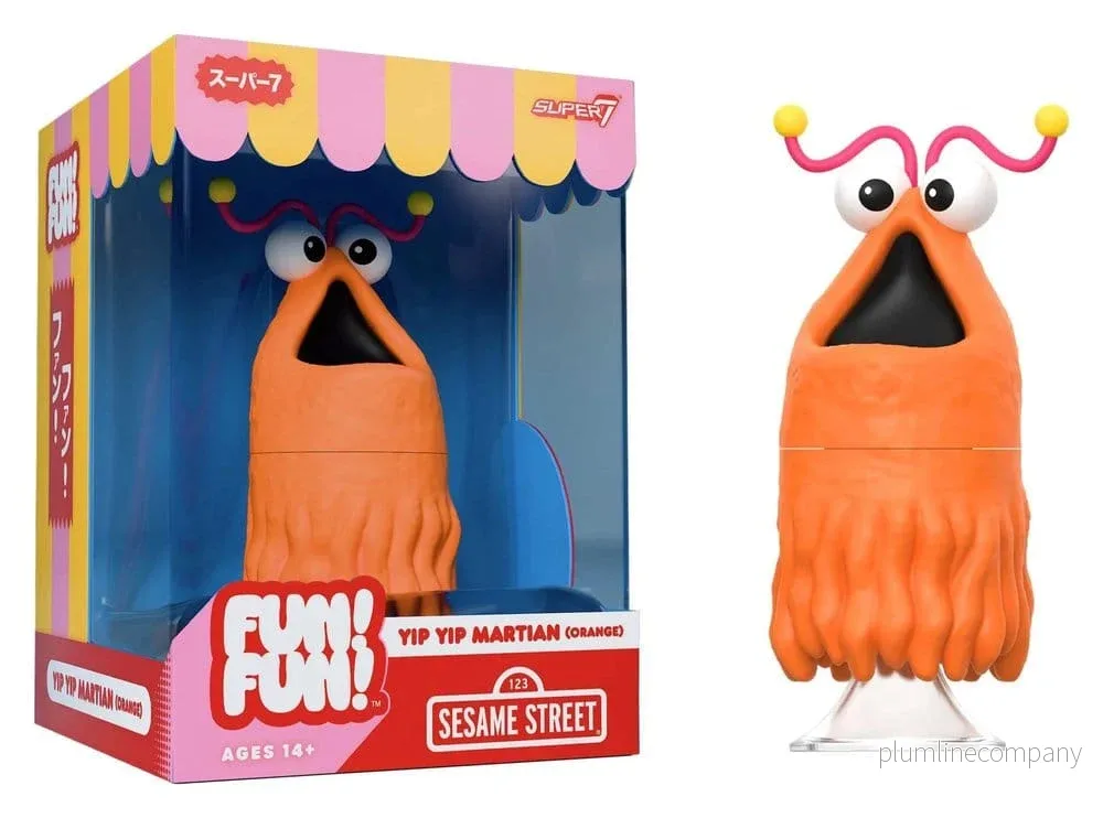 Sesame Street Rolig! Rolig! Vinylactionfigur Yip Yip Martian (Orange) 18 cm - Bild 3