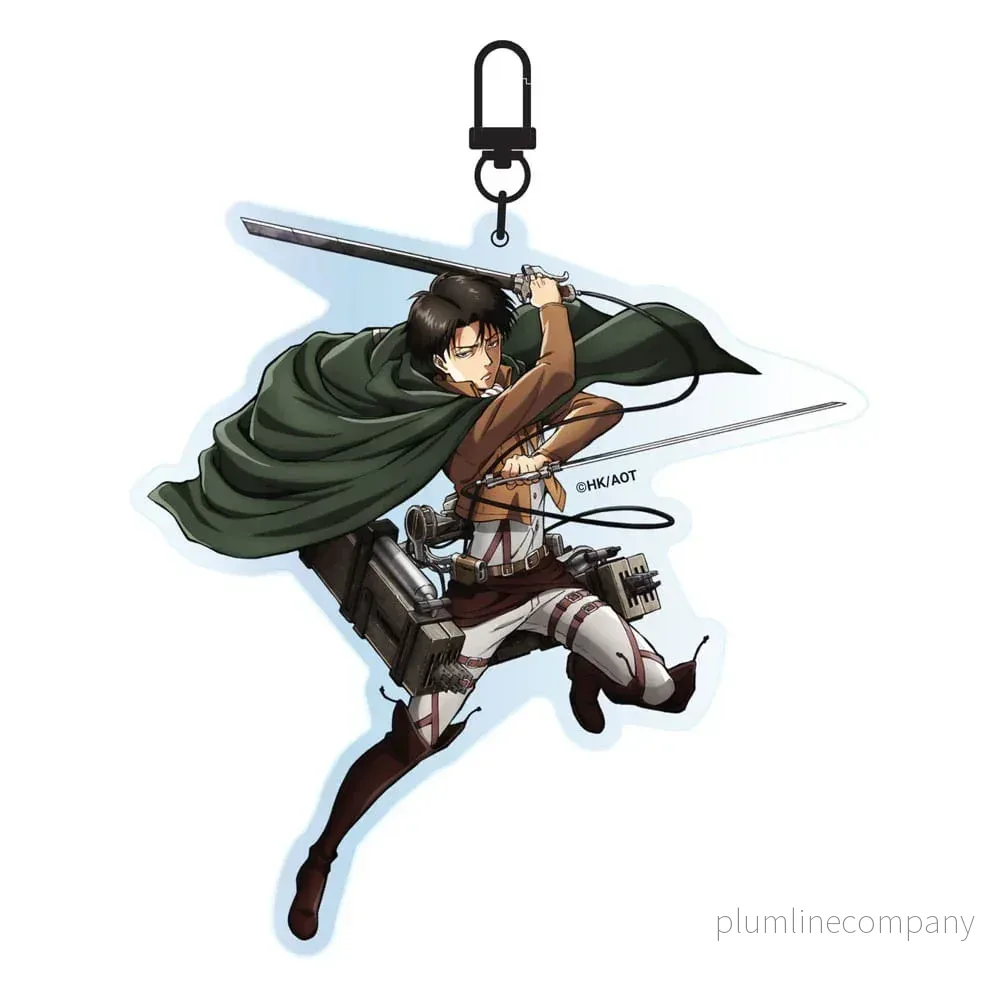 Attack on Titan Akryl Nyckelring Levi Attack on Titan Akryl Nyckelring Levi