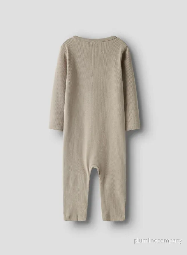 RIBBSTICKNING BODY/SPARKDRÄKT - NBNNAKAL LS SUIT NOOS - Pure Cashmere - Bild 2