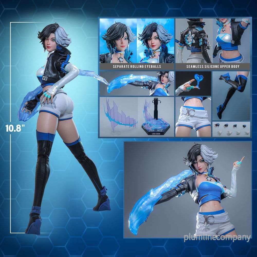 Marvel Rivals Videogame Masterpiece Action Figure 1/6 Luna Snow 28 cm - Bild 3