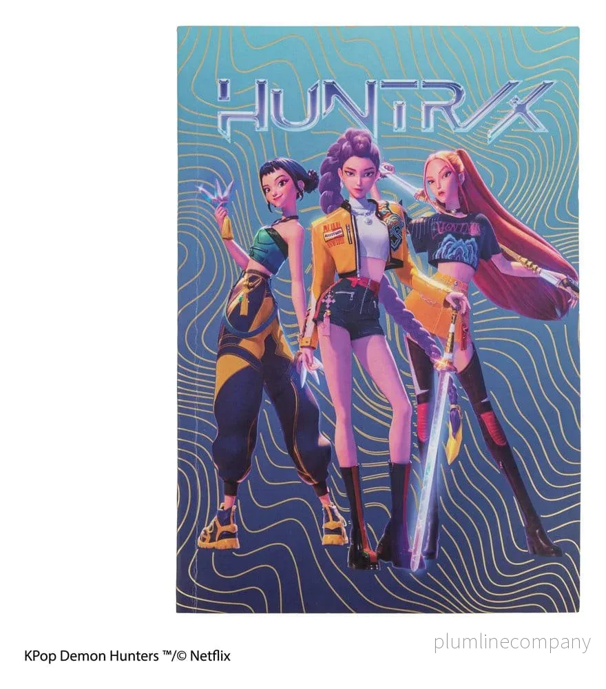 KPop Demon Hunters Anteckningsblock HUNTR/X – Mjuk pärm med exklusiv design KPop Demon Hunters Anteckningsblock HUNTR/X – Mjuk pärm med exklusiv design