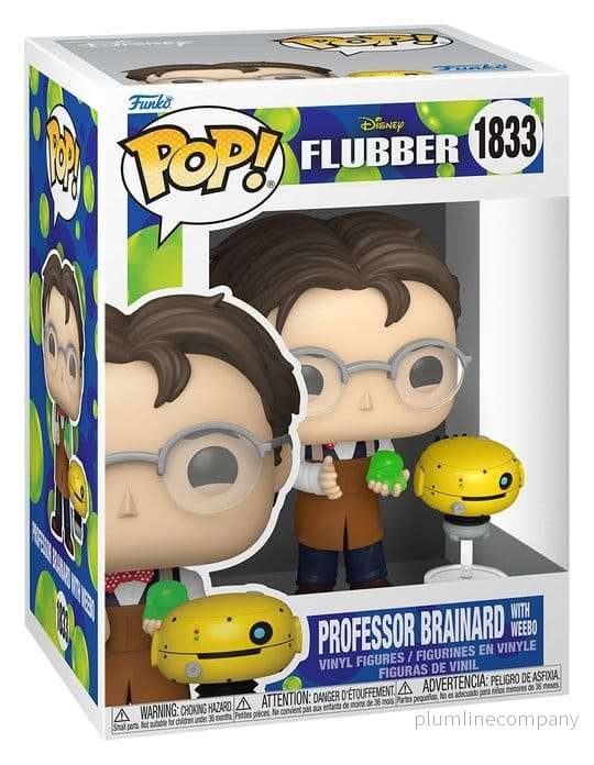 Flubber POP! Vinylfigurer Professor med Weebo med Chase 9 cm – Sortiment (6) - Bild 2