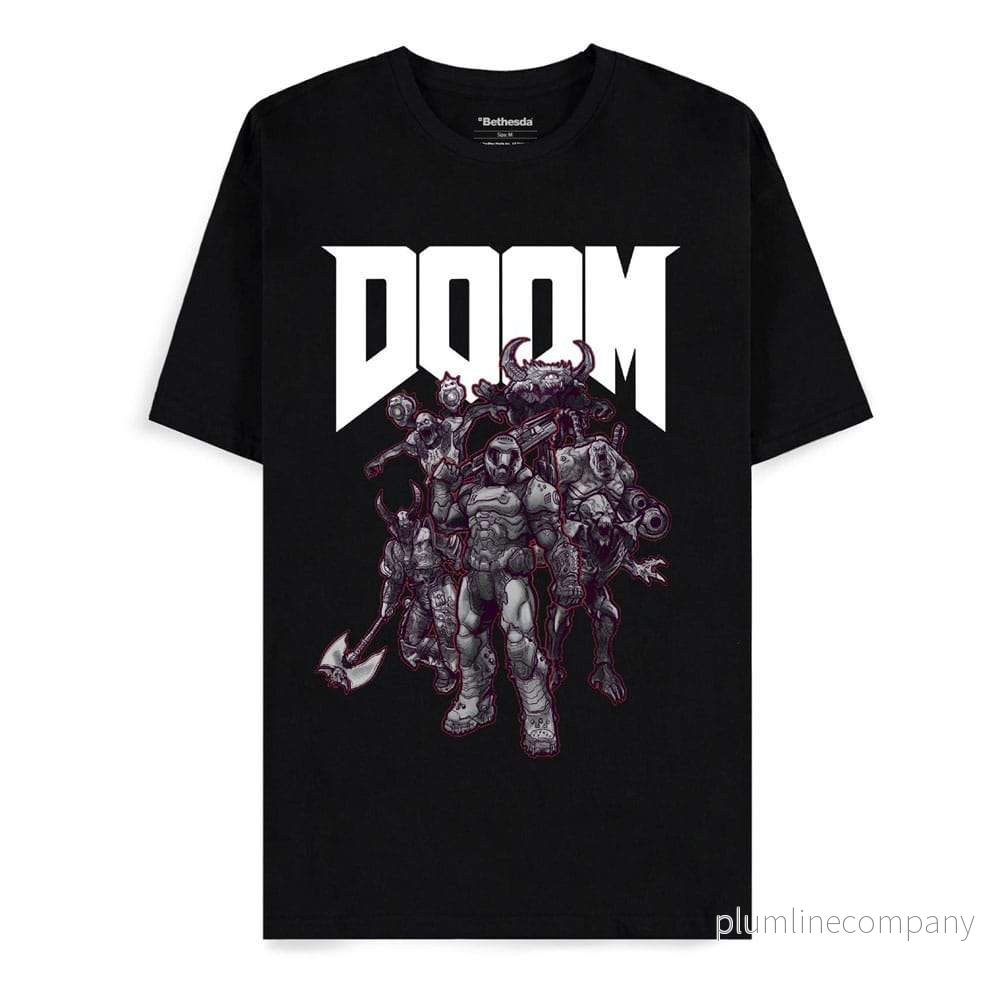 Doom T-shirt Demon Slayer Doom T-shirt Demon Slayer