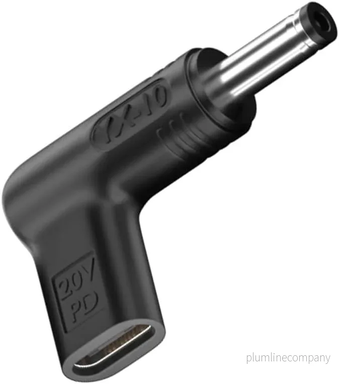 NÖRDIC USB-C till DC 4.5×3.0mm adapter 100W 12-20V för DELL laptops