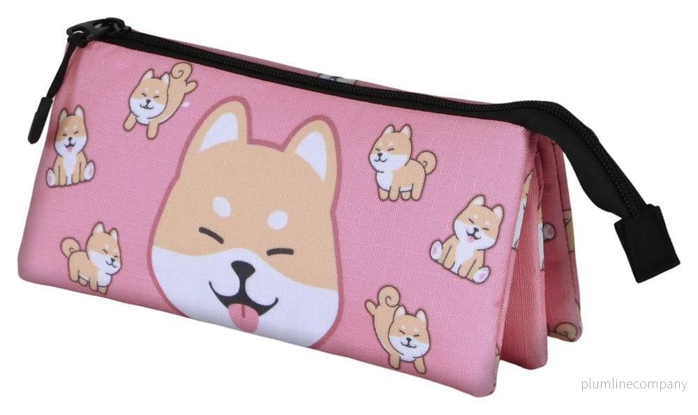 Åh Min Pop! Trippla Pennfodral Shiba Rosa Åh Min Pop! Trippla Pennfodral Shiba Rosa