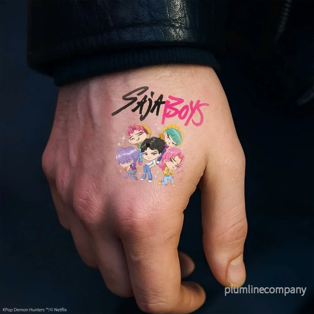 KPop Demon Hunters Tatuering Klistermärken KPop Demon Hunters - Bild 3