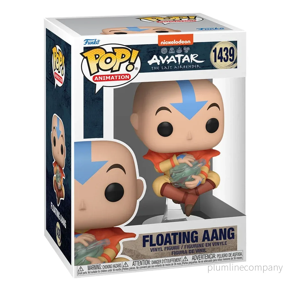 Avatar Den Siste Luftbändaren POP! Animationsfigur Aang Svävande 9 cm - Bild 2