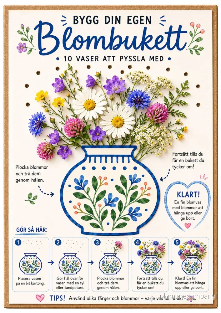 Bygg din egen blombukett