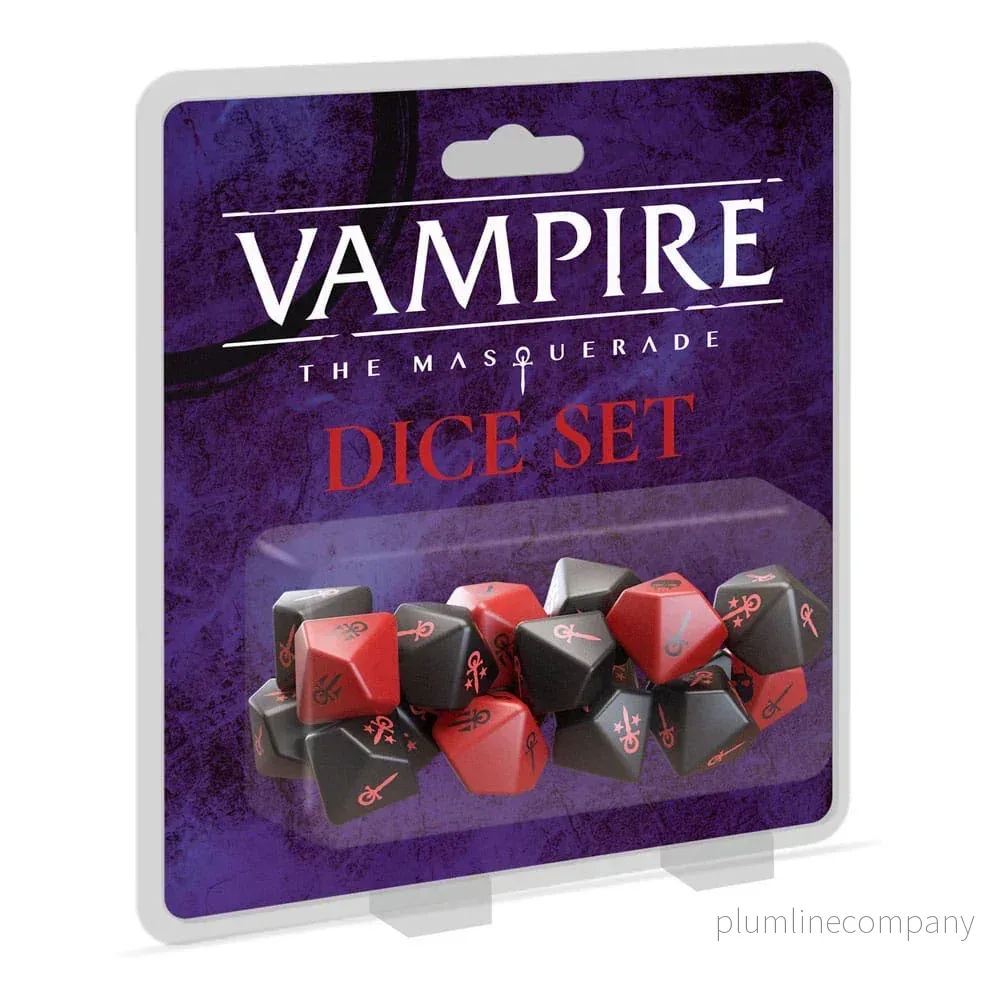 Vampire: The Masquerade 5th Edition RPG Tärningsset - Bild 2