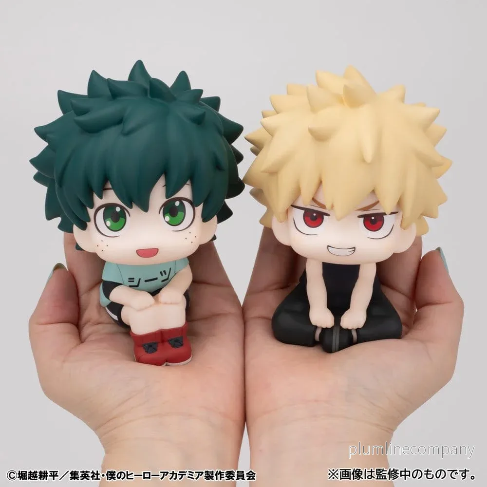 My Hero Academia Look Up PVC-figurer 2-pack Izuku Midoriya och Katsuki Bakugo Casual Look Ver. 11 cm (med gåva) My Hero Academia Look Up PVC-figurer 2-pack Izuku Midoriya och Katsuki Bakugo Casual Look Ver. 11 cm (med gåva)