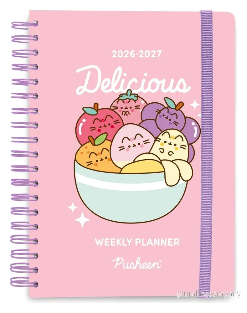 Pusheen Skoldagbok veckoplanerare 2026/2027 Frukter A5 - Bild 2