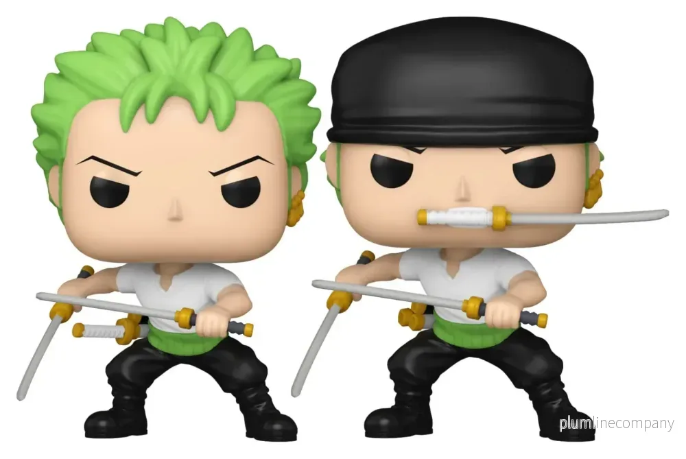 One Piece POP! Animation Vinyl Figures Zoro (Refresh) 9 cm - Bild 2