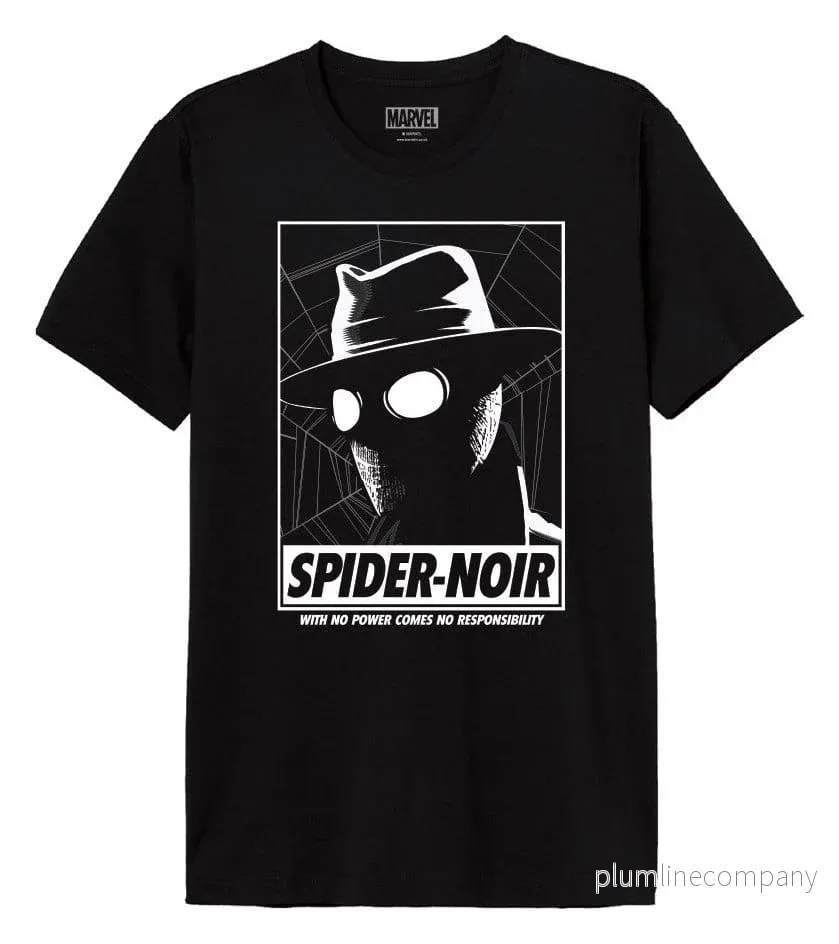 Marvel T-shirt Spider-Noir Röd Banner Omslag