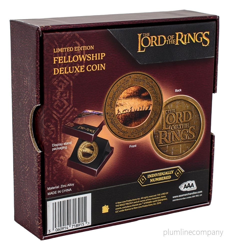 Lord of the Rings mynt med displayställ The Fellowship - Bild 3