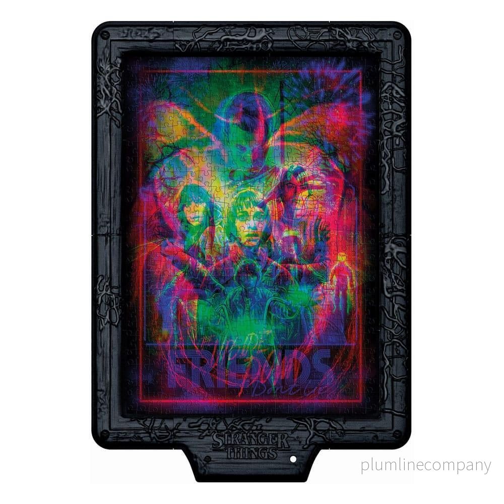 Stranger Things Metamorphic Art Collection Pussel med Ljus-Effekt – The Upside (520 bitar) Stranger Things Metamorphic Art Collection Pussel med Ljus-Effekt – The Upside (520 bitar)